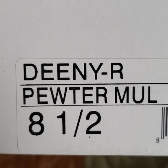 Steve Madden Deeny-ar Pewter Heels - Picture 3 of 4